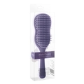 Spazzola scioglinodi viola in confezione trasparente per capelli lisci e sani - Scatola in PVC / Viola (Scatola in PVC)