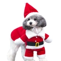 *red Santa Claus Costume / S