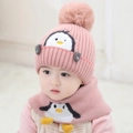 Kleines Pinguin-set Rosa / Einheitsgröße