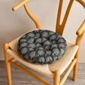 Deeply Brushed Round Shape Symbolizing Wealth And Good Fortune. / 40*40