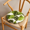 Brushed [round] Green Leaf / [circle] Diameter 40