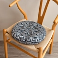 Brushed [round] Fish Ripple Pattern / [circle] Diameter 40