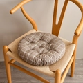 Brushed - Gray Grid / Round 45cm