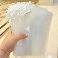 Bolsa Transparente Con Anilla De Tiro 23*14