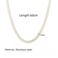 5 Mm 60 Cm Stahlfarbene Klingenkette