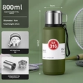 Green 800ml [handle Cover + Handle Rope]|800ml