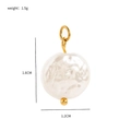 Flat Pearl Pendant