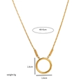 Handmade Chain Open End Ring