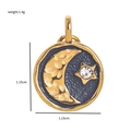 Moon Bronze Pendant