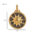 Sun Bronze Pendant