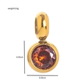 January Birthstone Pendant