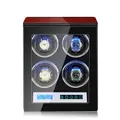 Rosewood + Flexible Pillow + LED + Touch Screen 4 Slots