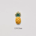 Macro-opname van 12*24mm ananas bedeltjes voor DIY oorbellen en halskettingen - Ananas