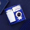 [sapphire Blue] Thermos Cup Hand Warmer Mobile Phone Holder