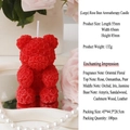 |large Rose Bear Rose Red (fragrance: Sweet Persimmon