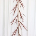 Christmas decoration red berry garland for home holiday DIY artificial plant stems - 110cm / Red