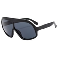 C1-Schwarzer Rahmen Graues Glas