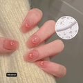 [approximately 100] 4*5mm Mini Transparent Hearts