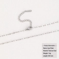 Silver Lip Chain