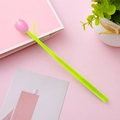 Creatieve tulp neutral pen met lichtgevoelig kleurveranderend bloemig ontwerp - Kleurveranderend Paars