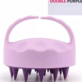Double Purple Shampoo Brush With Short Teeth