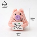 Purple Nose Pig I Card