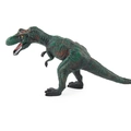 Green and brown Tyrannosaurus Rex dinosaur model toy with realistic skin texture - Hollow Tyrannosaurus Rex
