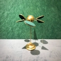 Necklace Stand A Emerald Green/Gold