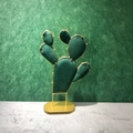 Cactus Stand A Emerald Green/Gold