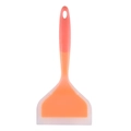 Spatule tamagoyaki en silicone avec manche dégradé orange pour poêles antiadhésives - Orange Translucide
