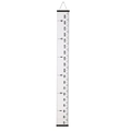 Tabella di crescita in tela per bambini stile nordico con aste in legno nero - Stile A / 20x200cm Adesivo Autoadesivo