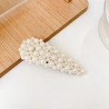 Waterdrop Shaped Mixed Size Artificial Pearl Style (28#) / Pearl White