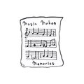 Broche de esmalte de partitura musical con frase Music Makes Memories para músicos - La música crea recuerdos