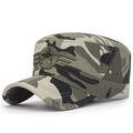 Dschungel-Camo-Militärmütze mit U.S. Air Force-Stickerei und metallenen Luftlöchern - Verstellbar / Camouflage