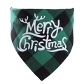 SD-01 Vert à Carreaux Merry Christmas / 63x46x46 (Ourlet)