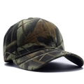 Classic jungle camouflage baseball cap featuring a curved brim and tactical outdoor style - One Size / Solid Back Style / Army Green #3