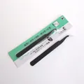 Precision curved stainless steel tweezers with anti-acid coating for jewelry making - ESD Precision Curved Tweezers