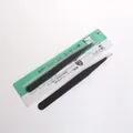 Precision non-magnetic stainless steel tweezers with black finish for jewelry making - ESD Precision Straight Tweezers