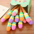 Creative ice cream cone shaped multicolor gel pen set in a cute bear gift box packaging - Ice Cream Cone