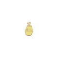 Accessoire bijoux : pendentif brique de lait en émail jaune avec petite boucle de fixation - 4# Lait à la banane