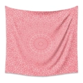 Arazzo mandala rosa e crema con motivi geometrici bohémien per la decorazione murale - 73*95CM / LT178-1-Mandala Rosa