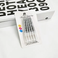 6er-Pack silberne Spiralkerzen für Geburtstagstorten mit glänzendem Metallic-Finish - 6-teiliges Set / Silber