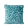 Vierkante kussensloop van zeeleeuwenfluweel in groenblauw met zachte pluche textuur - 40*40cm-Kussensloop / Fruitgroen