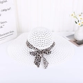 Leopard Bow Style White