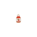 Pendentif mignon en forme de bouteille de lait fraise en alliage pour bijoux DIY - 2# Jus de fraise