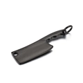 Pendentif mini couperet créatif en acier inoxydable noir pour homme style punk rock - Style Couperet Noir (KP81596-K)