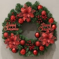 60cm Red Christmas Wreath