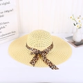 Leopard Bow Style Beige