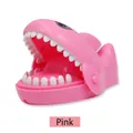 Giocattolo rosa a forma di squalo che morde le dita per gioco da tavolo - Squalo / Rosa