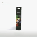 Set of 12 vibrant oil-based colored pencils in a black parrot-themed box for artists - 12 Colors Paper Box Set